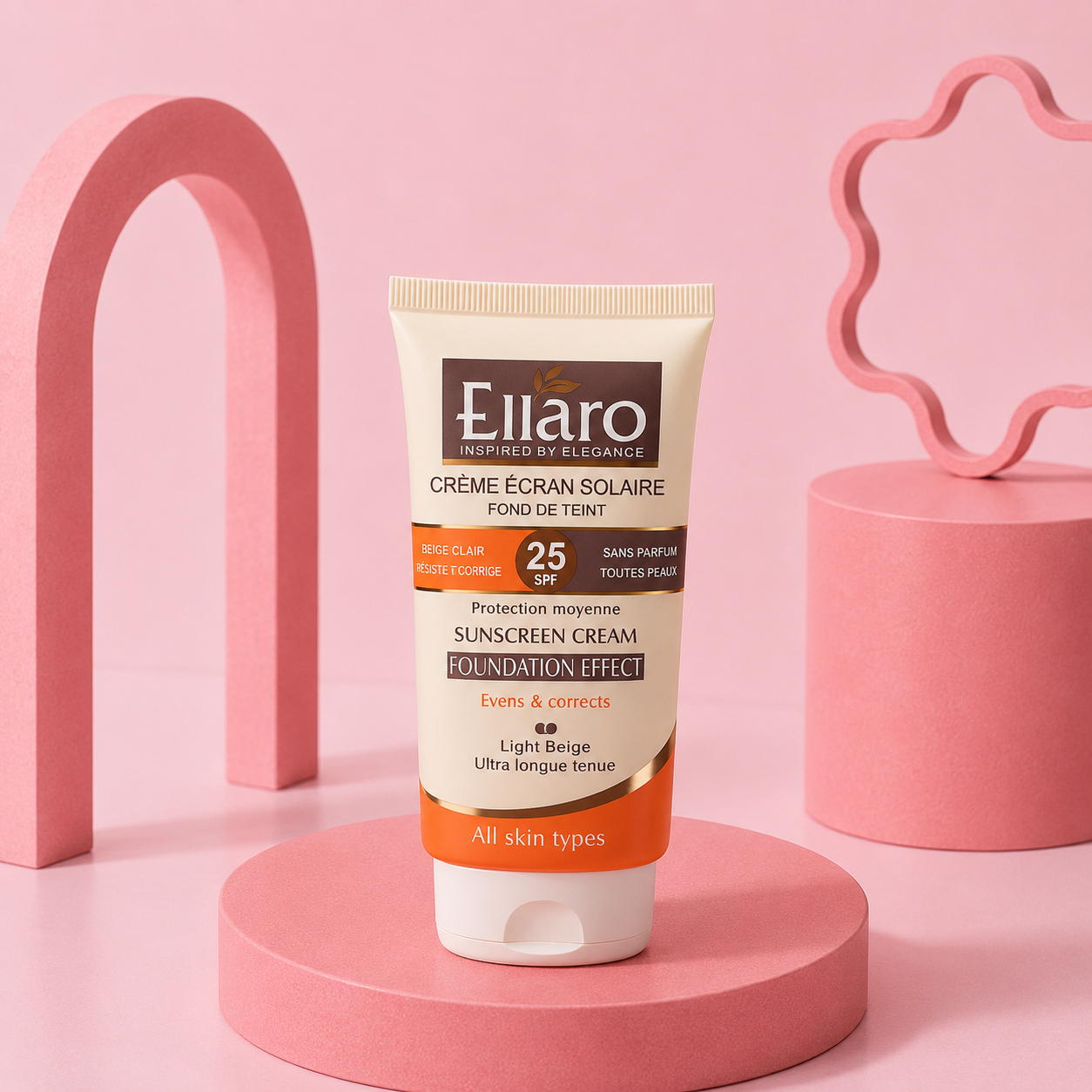 ضدافتاب رنگی با spf50