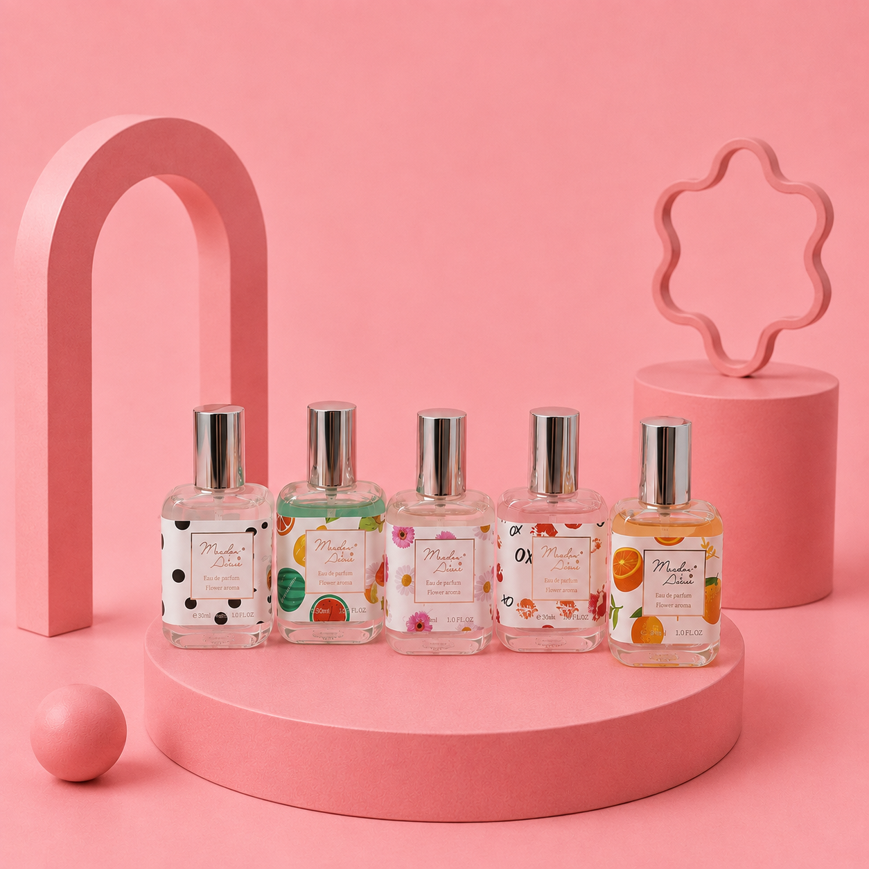 عطر زنانه ۳۰ میل با رایحه میوه‌ای و گل‌دار | مدل‌های متنوع